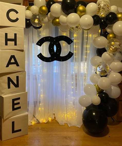 chanel show theme|Chanel birthday theme.